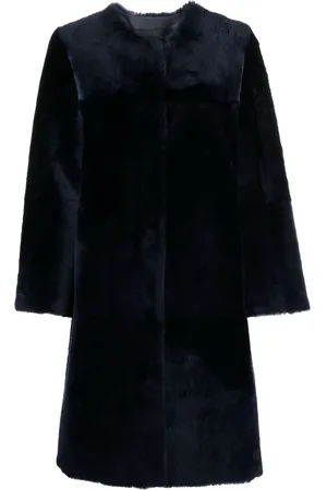LISKA Wendbarer Shearling-Mantel
