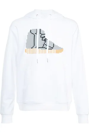 MOSTLY HEARD RARELY SEEN Kapuzenpullover mit "High-Top-Sneakers"-Print