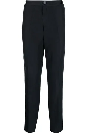 Armani Exchange High-rise tapered trousers