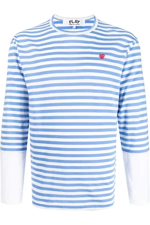 Comme des Garçons Gestreiftes Langarmshirt