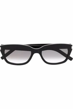 Saint Laurent Sonnenbrille mit breitem Gestell