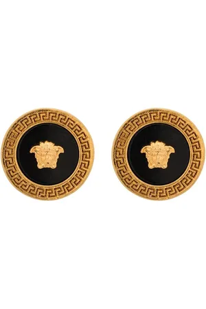 VERSACE Medusa enamel stud earrings