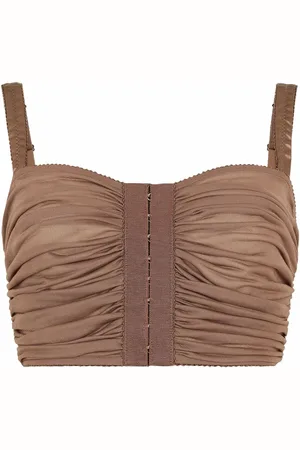 Dolce & Gabbana Drapiertes Cropped-Top