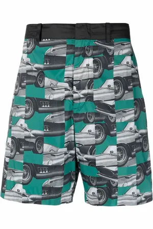 FERRARI Badeshorts mit Foto-Print