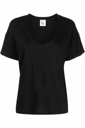 Paula T-Shirt mit U-Ausschnitt