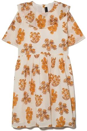 Mini Rodini Kleid mit Wildflowers-Print