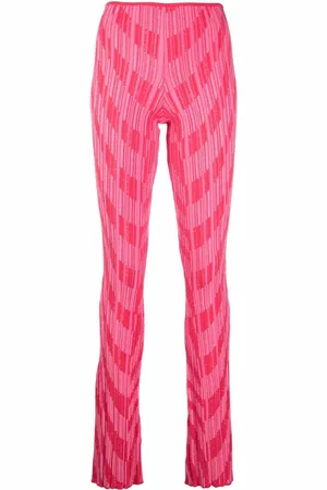Serafini Ausgestellte Intarsien-Hose