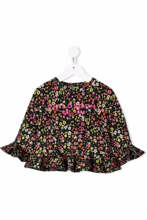 PHILOSOPHY DI LORENZO SERAFINI T-Shirt mit Blumenmuster