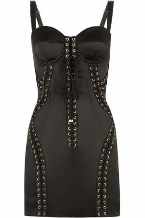 Dolce & Gabbana Minikleid mit Schnürung