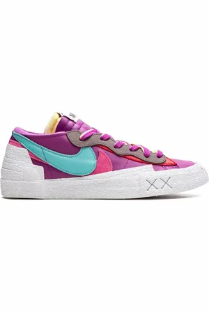 Nike X sacai x KAWS x Blazer Low Purple Dusk Sneakers