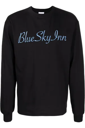 BLUE SKY INN Pullover mit Logo-Stickerei