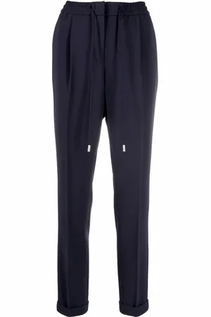 HUGO BOSS Tapered-Hose mit Kordelzug