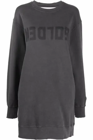 Golden Goose Pulloverkleid mit Logo