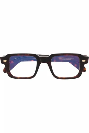 CUTLER & GROSS Eckige Brille in Schildpattoptik