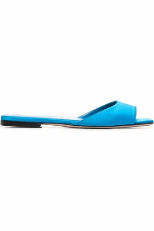 The Attico Pantoletten aus Satin