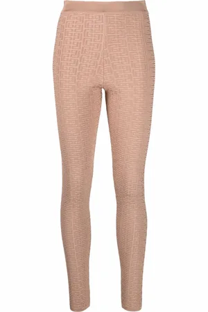 Balmain Leggings mit Monogramm