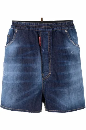 Dsquared2 Jeans-Shorts im Distressed-Look