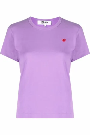 Comme des Garçons T-Shirt mit Logo-Stickerei