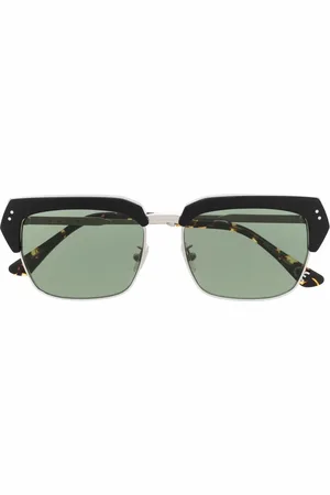 Marni Sonnenbrille mit Logo-Prägung