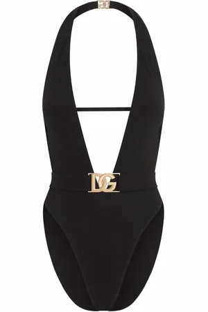 Dolce & Gabbana Badeanzug mit tiefem Ausschnitt