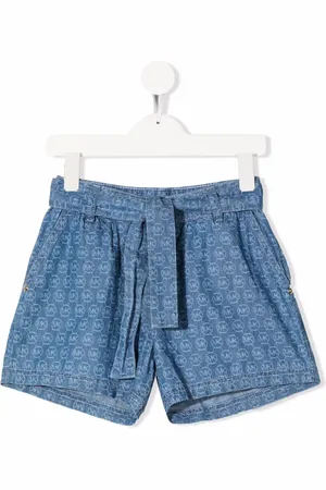 Michael Kors Jeansshorts mit Monogramm-Print