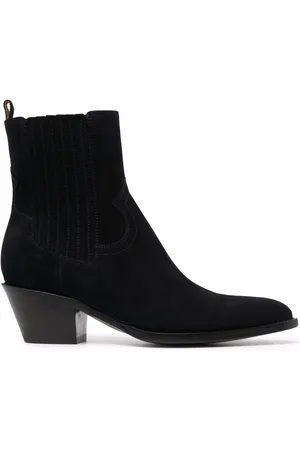 Buttero Stiefeletten mit Blockabsatz