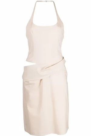 Jacquemus Asymmetrisches La Robe Hielo Kleid