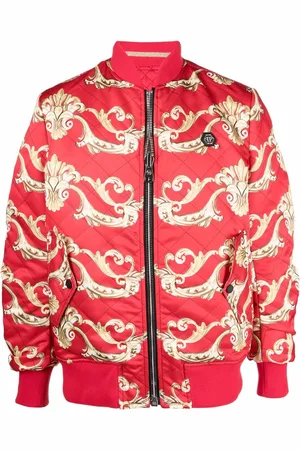 Philipp Plein Bomberjacke mit Barockmuster