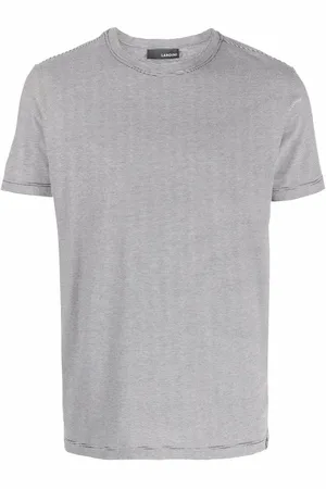 LARDINI Gestreiftes T-Shirt