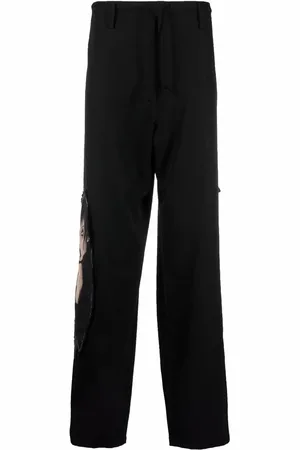 YOHJI YAMAMOTO Gerade Hose mit Kordelzug