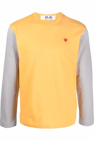 Comme des Garçons T-Shirt in Colour-Block-Optik