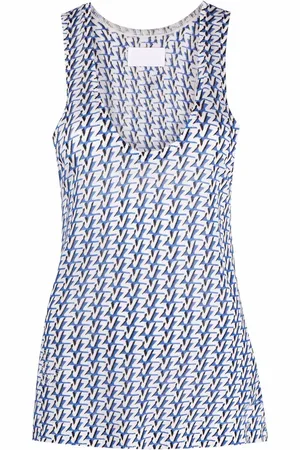 Zadig & Voltaire Top mit Monogramm-Print