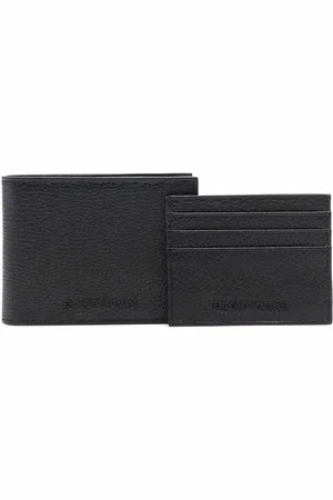 Emporio Armani Portemonnaie mit Logo-Prägung