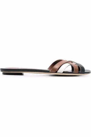 LORENA ANTONIAZZI Offene Sandalen aus Leder