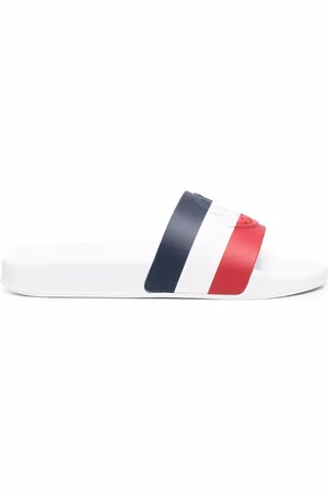 Moncler Gestreifte Pantoletten