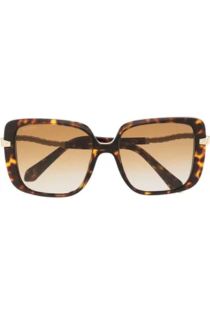 Bvlgari Sonnenbrille mit Oversized-Gestell