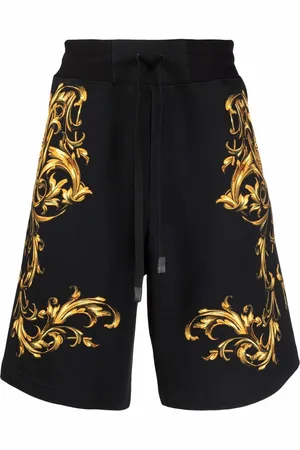 VERSACE Shorts mit Barockmuster