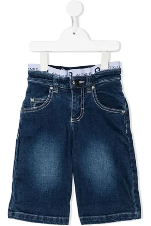 Aigner Jeans-Shorts mit Logo-Bund