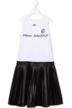 Maison Margiela T-Shirtkleid mit Logo-Print