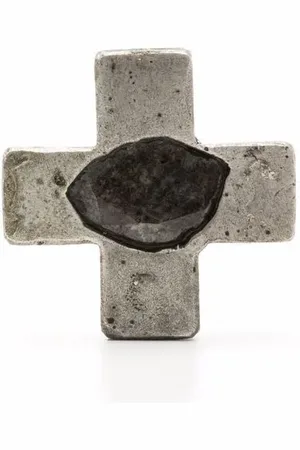 PARTS OF FOUR Ohrring mit Kreuz 12mm