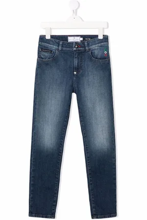 Philipp Plein Slim-Fit-Jeans mit Logo