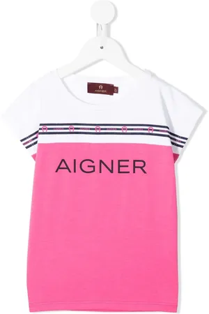 Aigner T-Shirt in Colour-Block-Optik