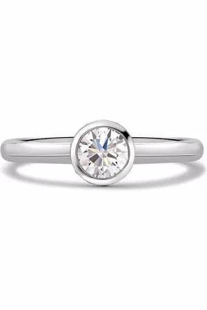 Pragnell 18kt Weißgoldohrstecker mit Diamanten