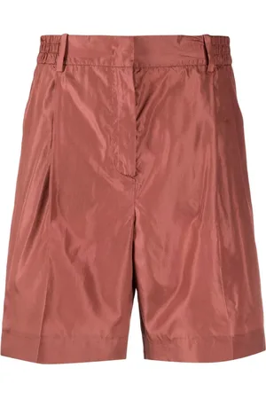 VALENTINO GARAVANI Seidenshorts mit hohem Bund