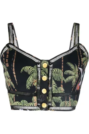 HAYLEY MENZIES Beija-Flor Cropped-Top