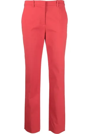 Emporio Armani Gerade Hose mit hohem Bund