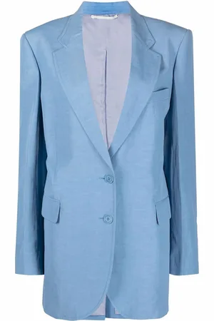 Stella McCartney Blazer mit fallendem Revers