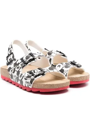 Moa X Disney Sandalen mit Micky-Maus-Print