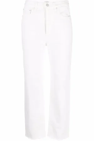 Totême Gerade Cropped-Jeans