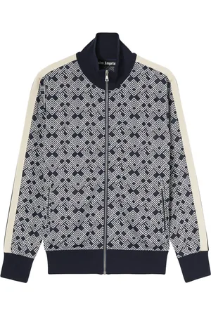 Palm Angels Sportjacke mit Monogramm-Muster